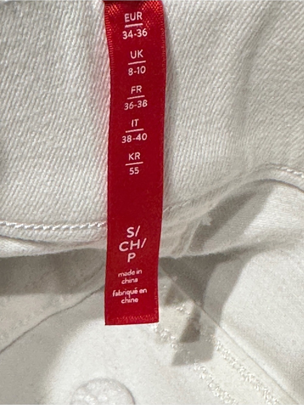 Spanx Jeans Womens Small White Flare High Rise Slim Pull On Stretch 20349R - Picture 4 of 11
